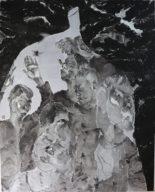 1530627200392751.jpg 03三等奖,董瑾201510840918《嗅闻声香》120×97cm中国画指导老师:李炎.jpg